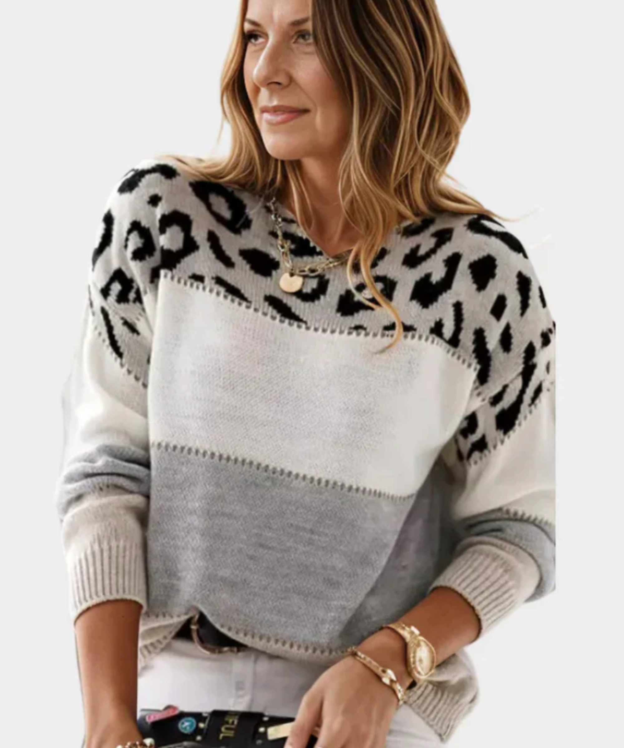THE MAPLE GROVE | CASUAL MIXED SWEATER