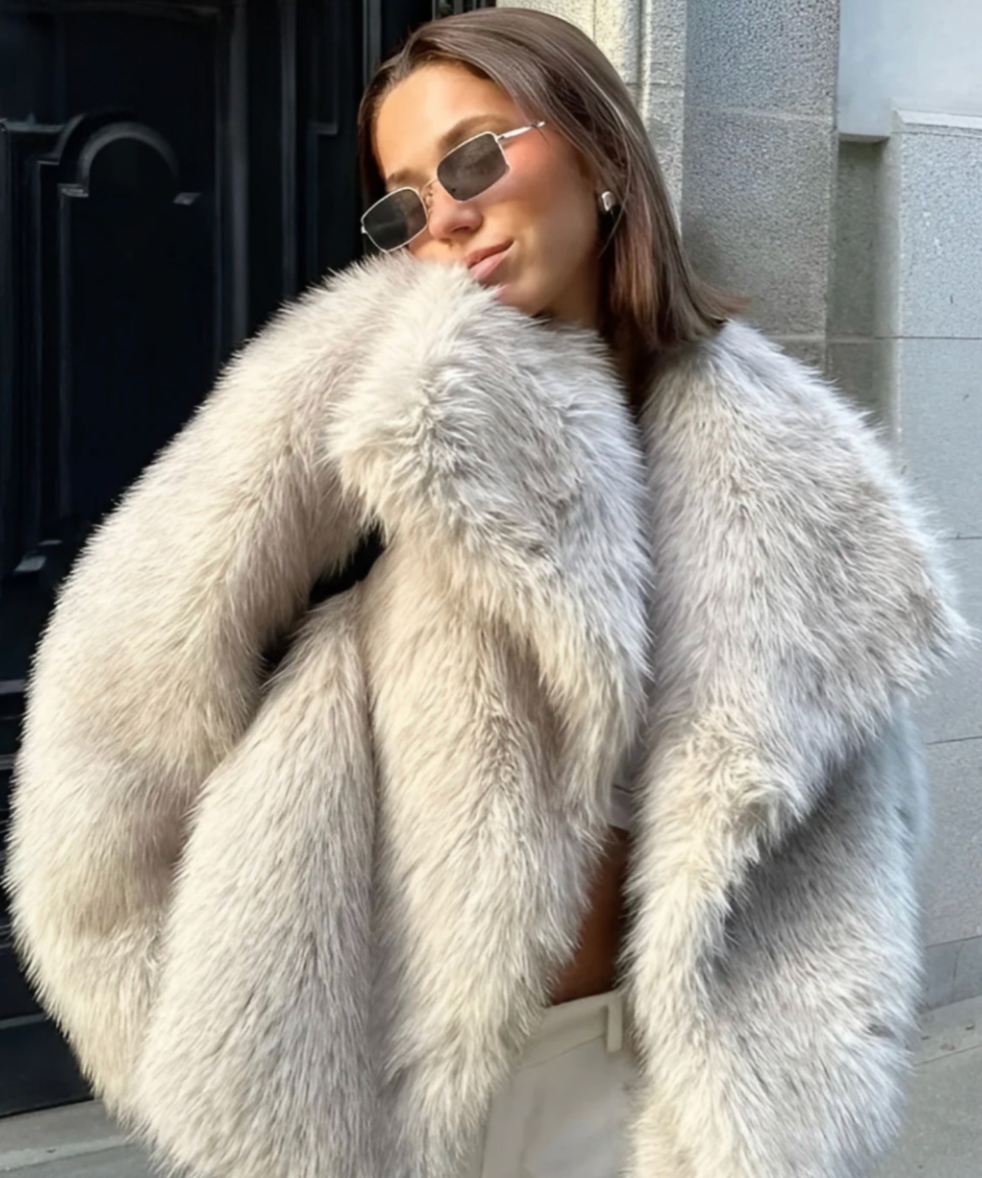 THE LANA | FLUFFY WINTERCOAT