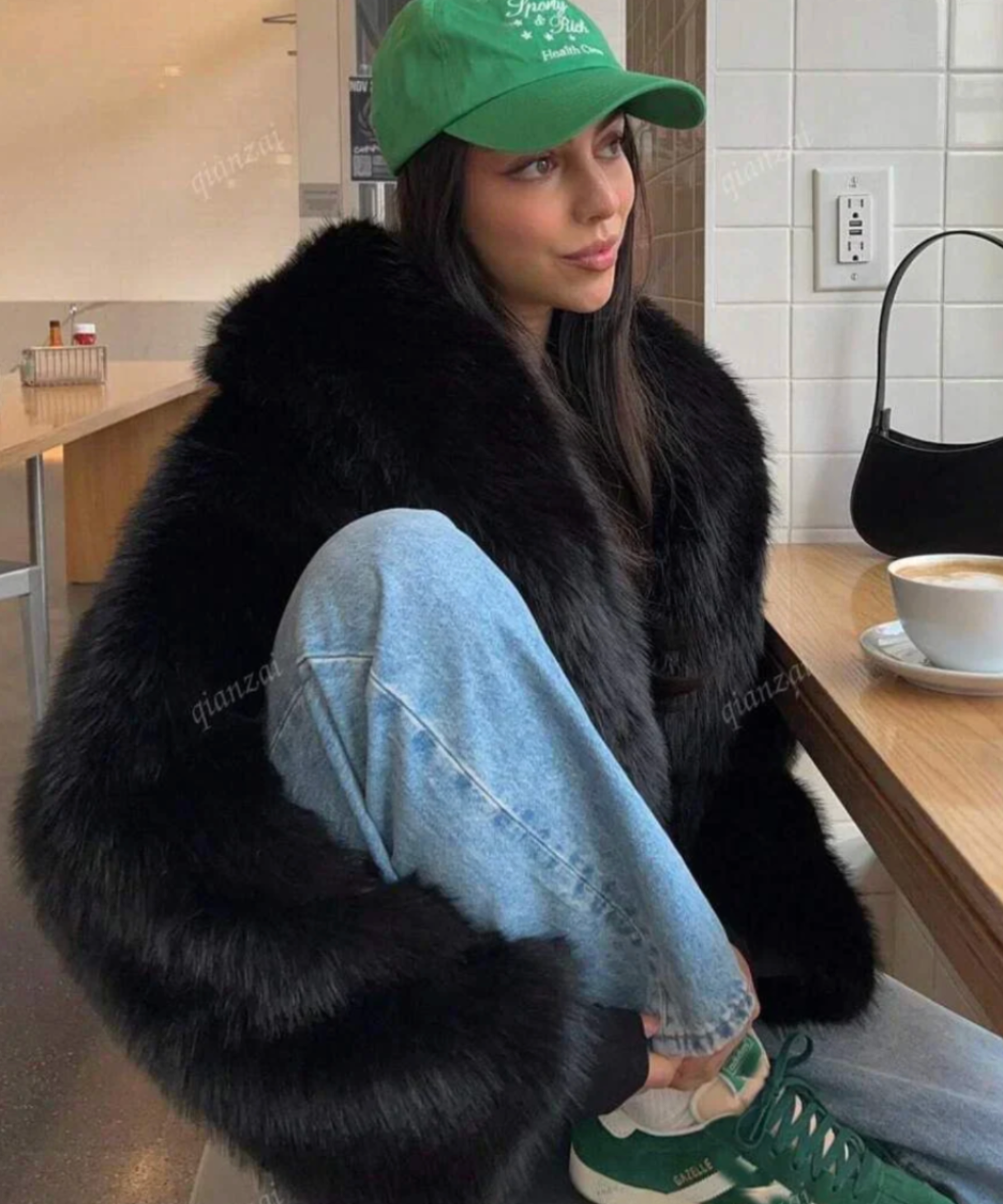 THE LANA | FLUFFY WINTERCOAT