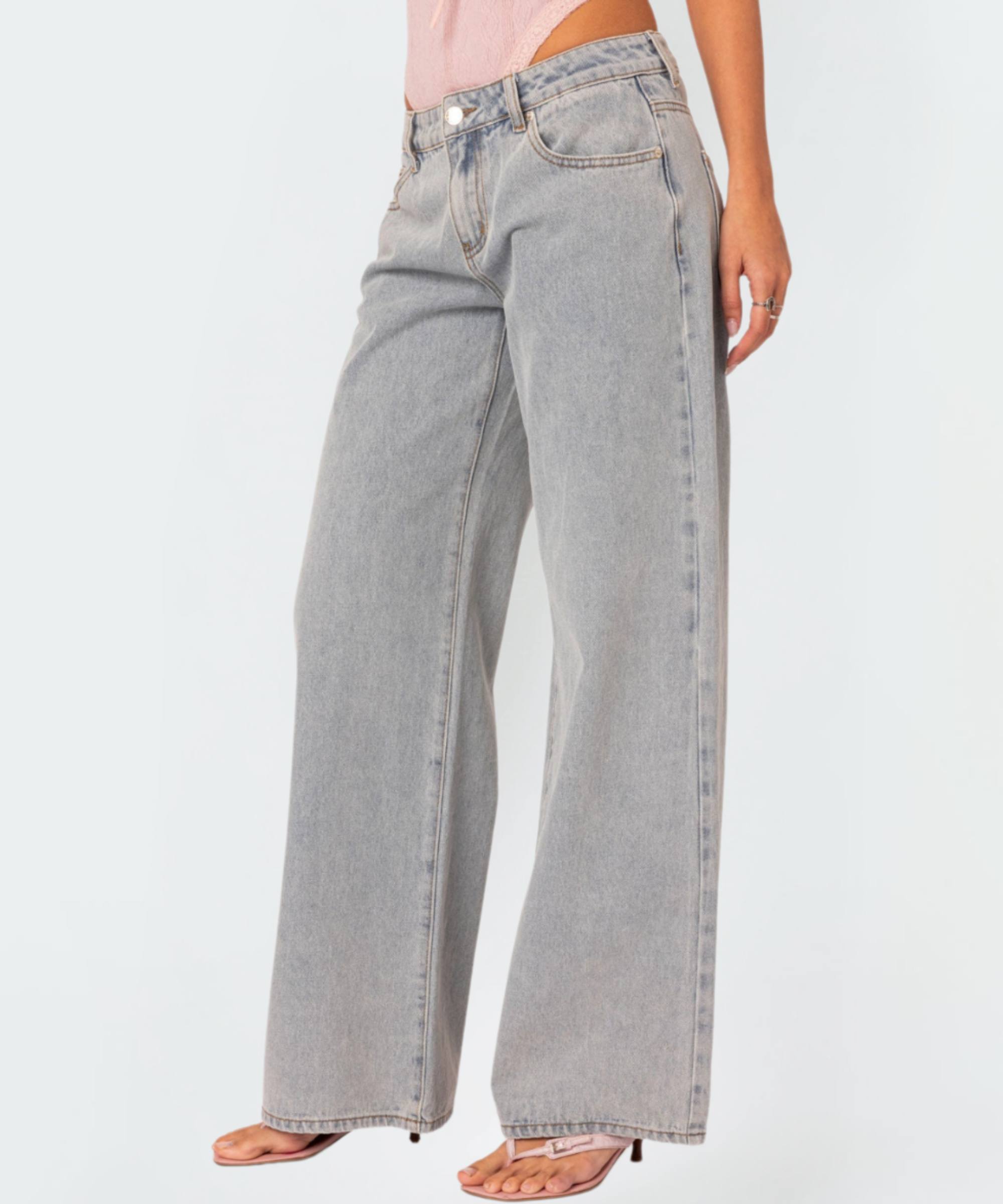 THE CALGARY | RETRO TIE JEANS
