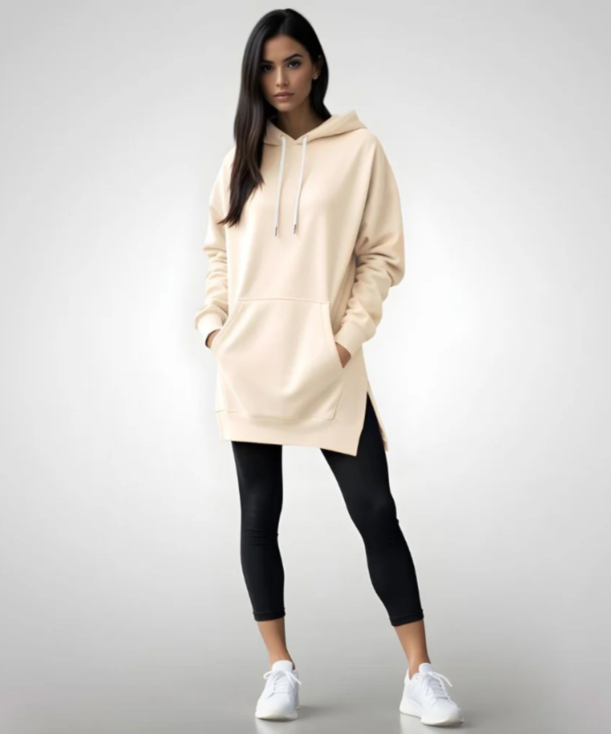 THE LILA | OVERSIZED HOODIE DRESS