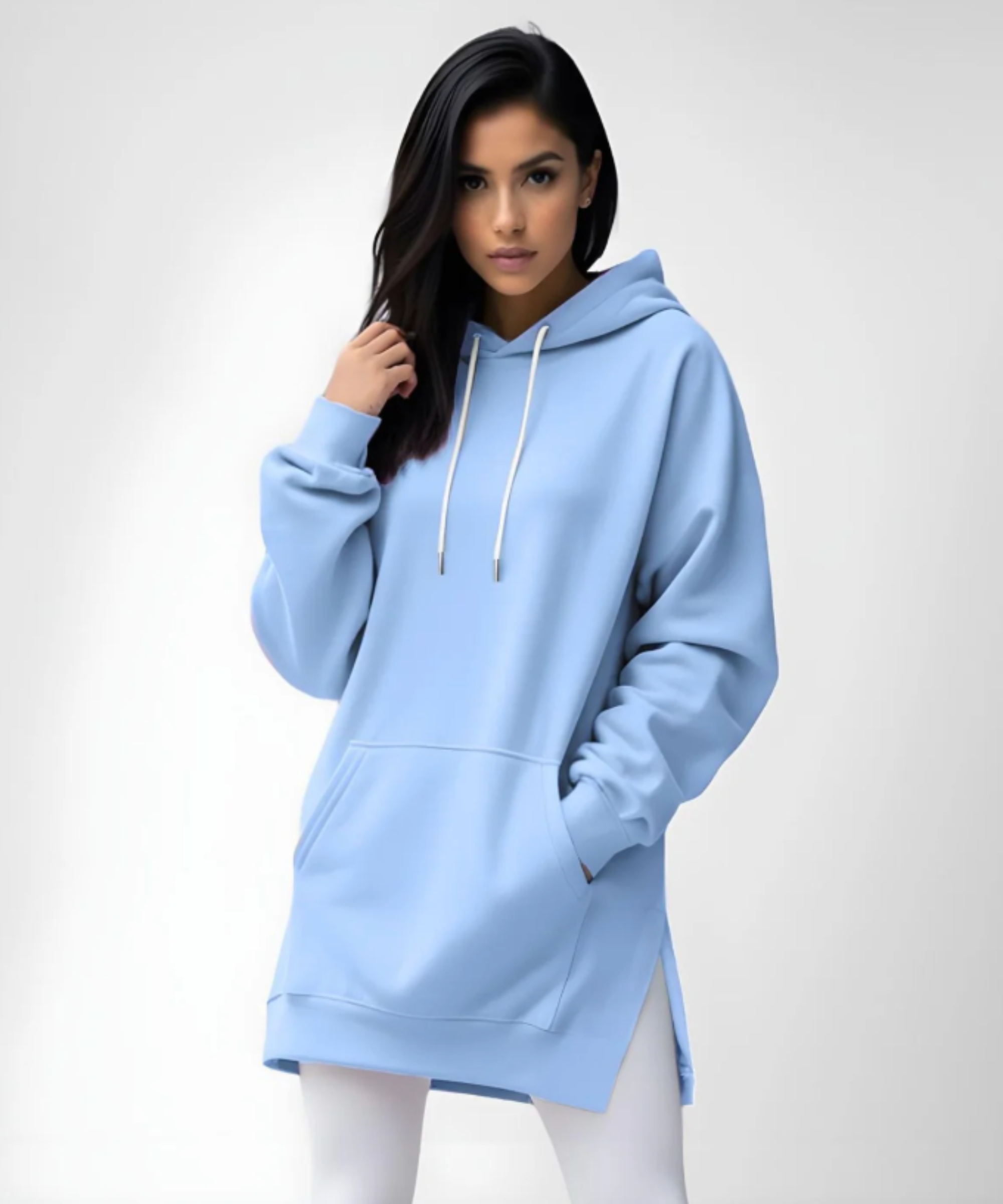 THE LILA | OVERSIZED HOODIE DRESS
