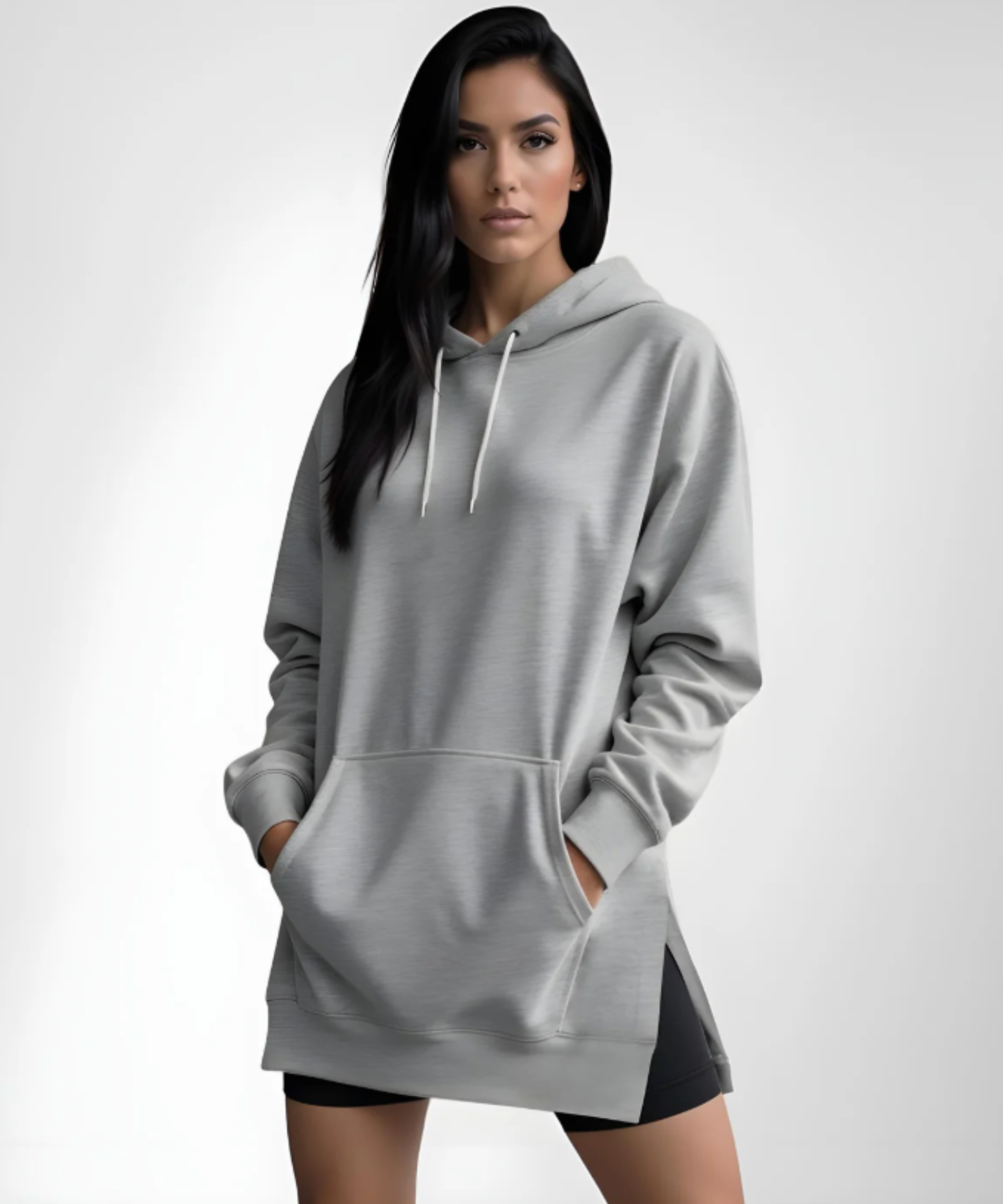 THE LILA | OVERSIZED HOODIE DRESS