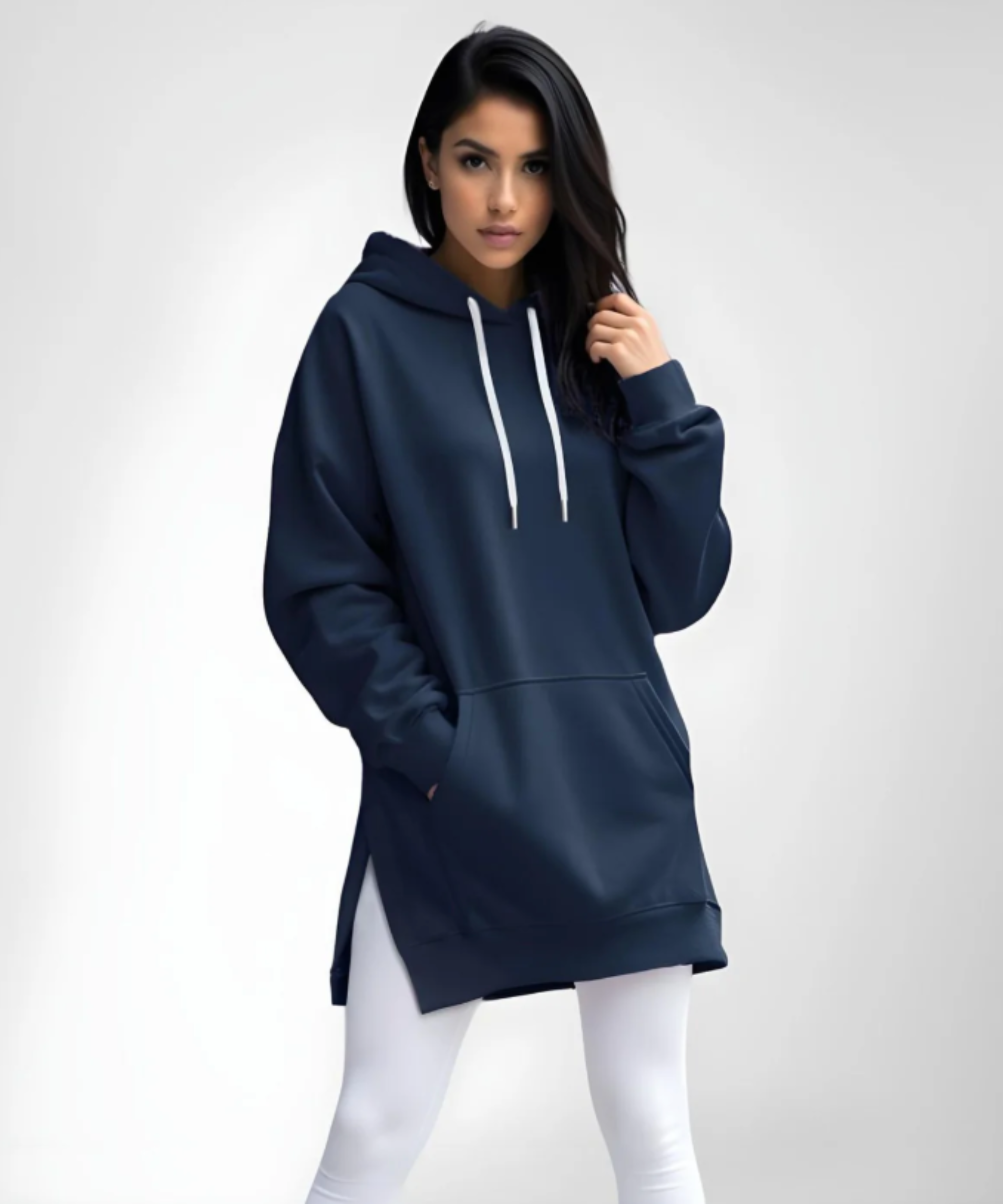 THE LILA | OVERSIZED HOODIE DRESS