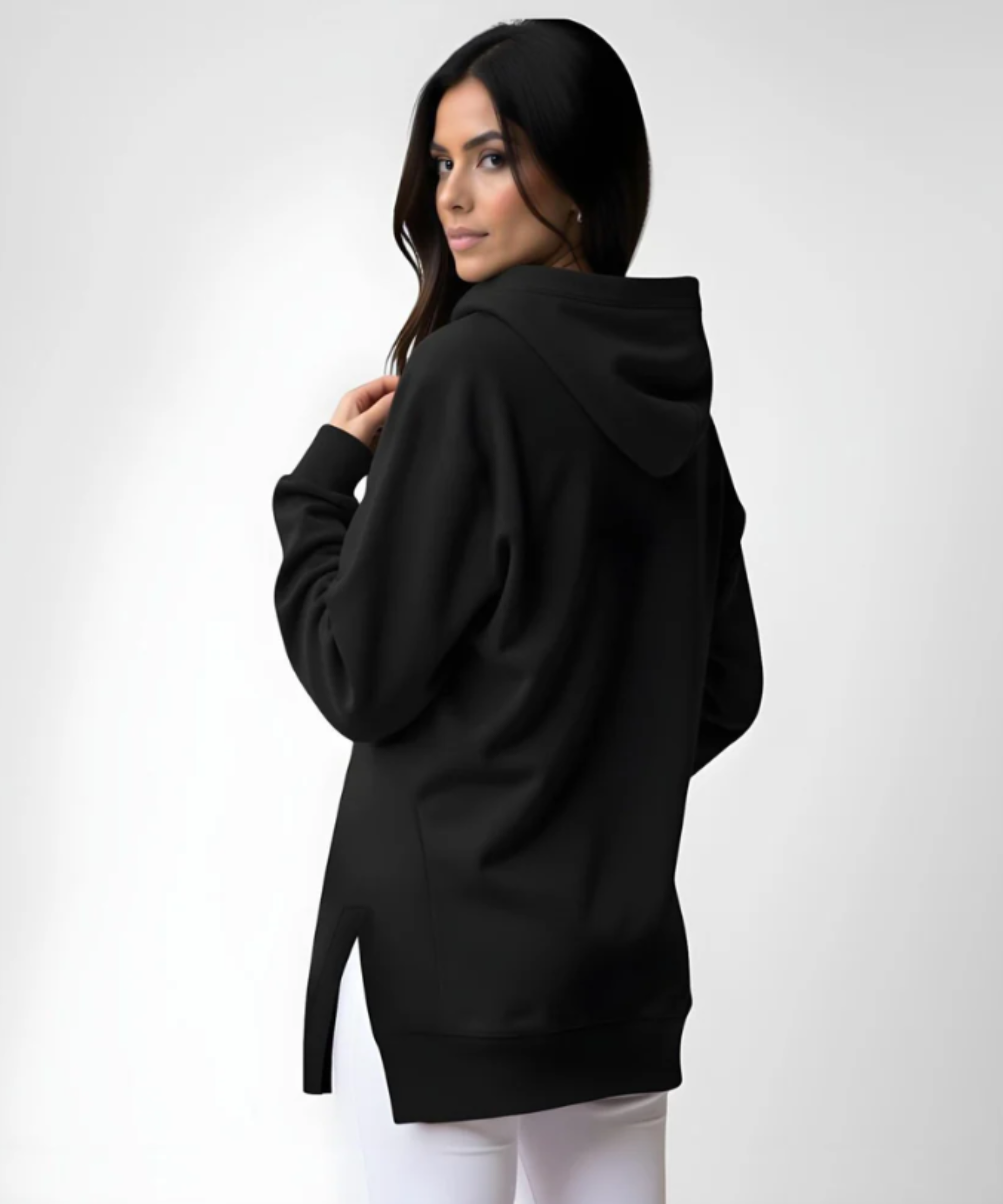 THE LILA | OVERSIZED HOODIE DRESS