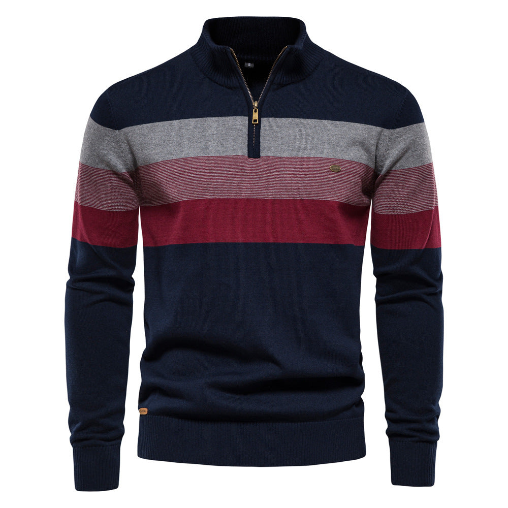 THE ADRIEN | CLASSIC HALF-ZIP SWEATER