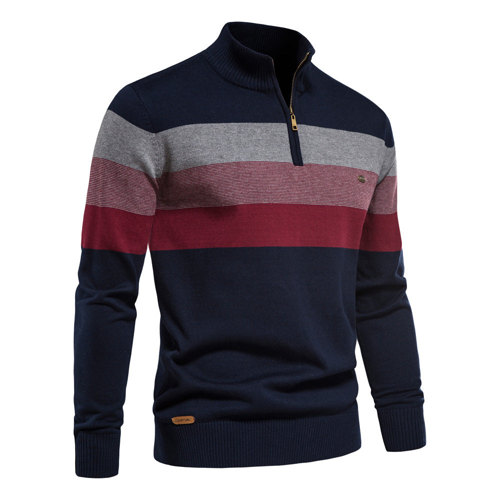 THE ADRIEN | CLASSIC HALF-ZIP SWEATER