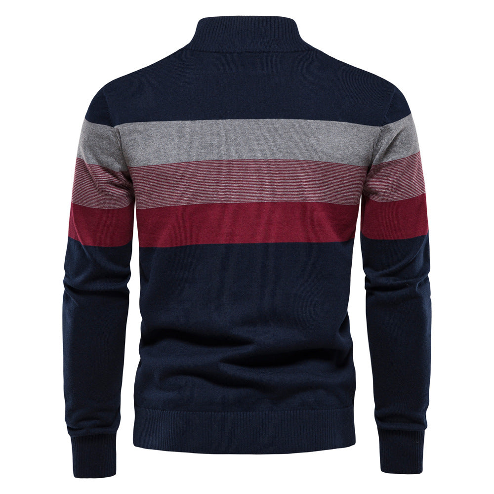 THE ADRIEN | CLASSIC HALF-ZIP SWEATER