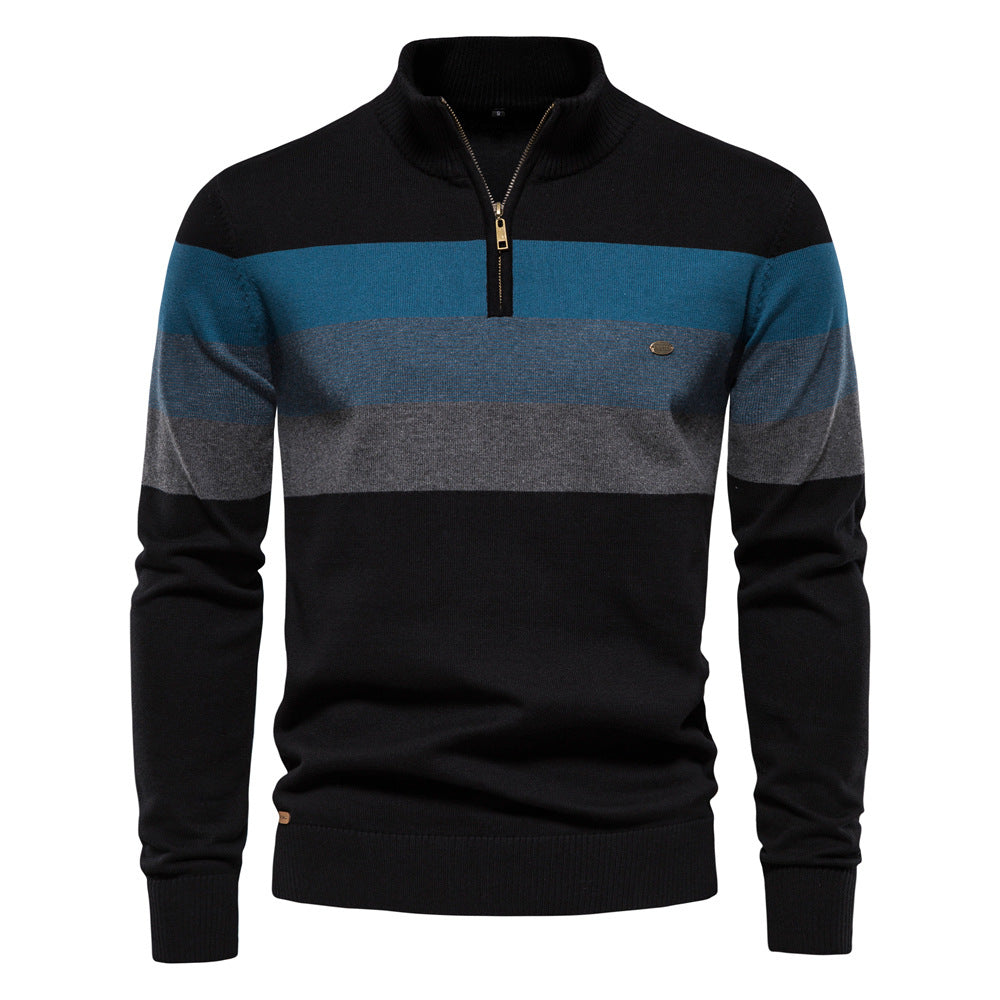 THE ADRIEN | CLASSIC HALF-ZIP SWEATER