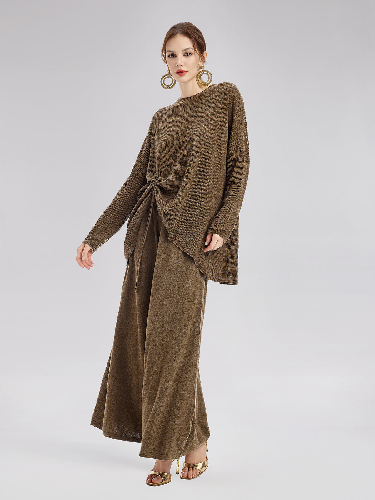 THE CARROW | CASHMERE KNIT SET