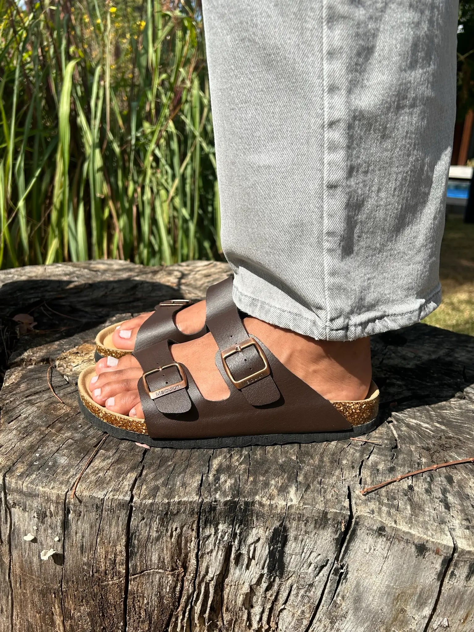 THE TUNDRA LITE | LEATHER SANDALS BROWN