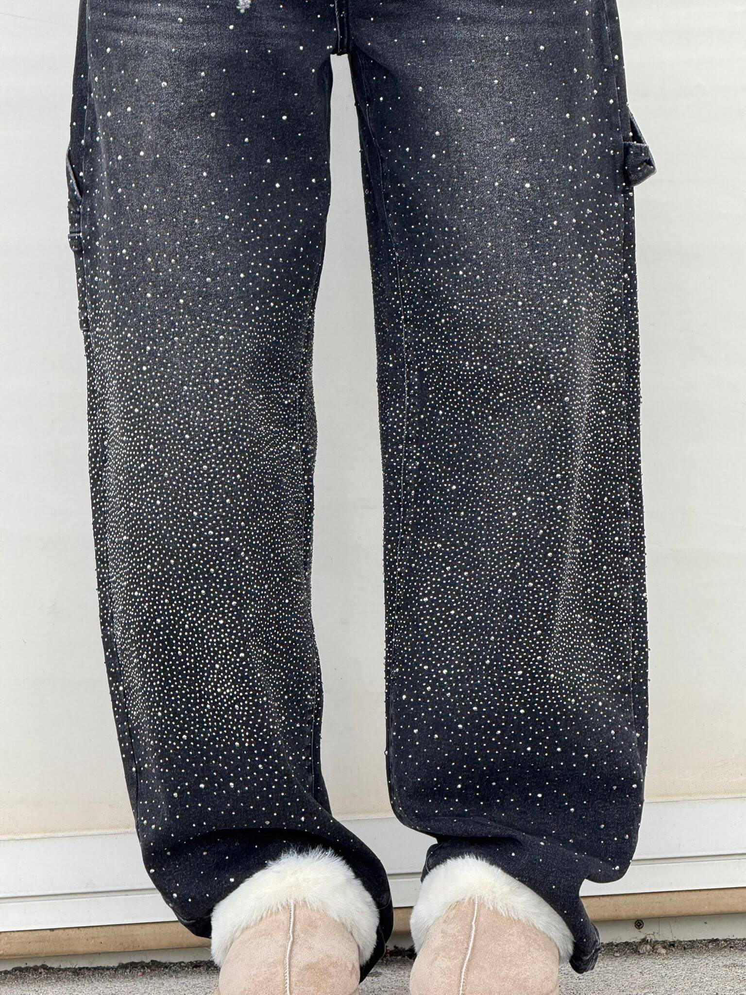 THE CARPENTER | BALLOON JEANS SUPER SHINE JEWEL APPLICATONS