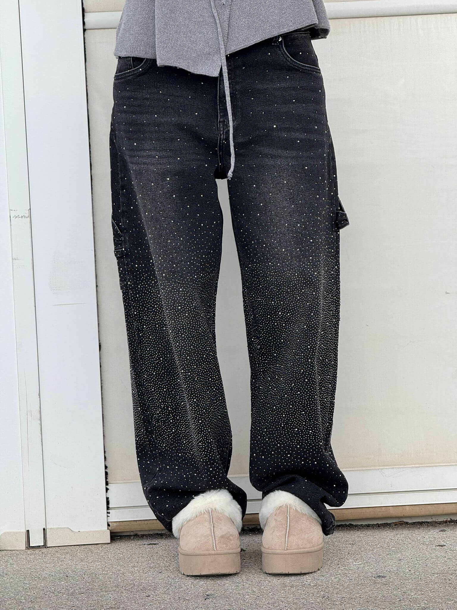 THE CARPENTER | BALLOON JEANS SUPER SHINE JEWEL APPLICATONS