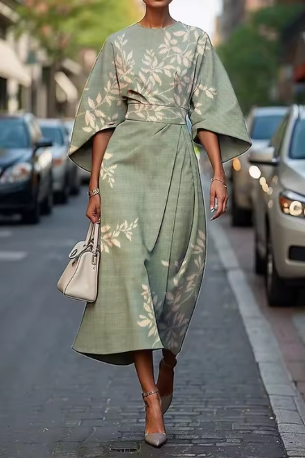 THE CELESTE | ELEGANT FLORAL DRESS