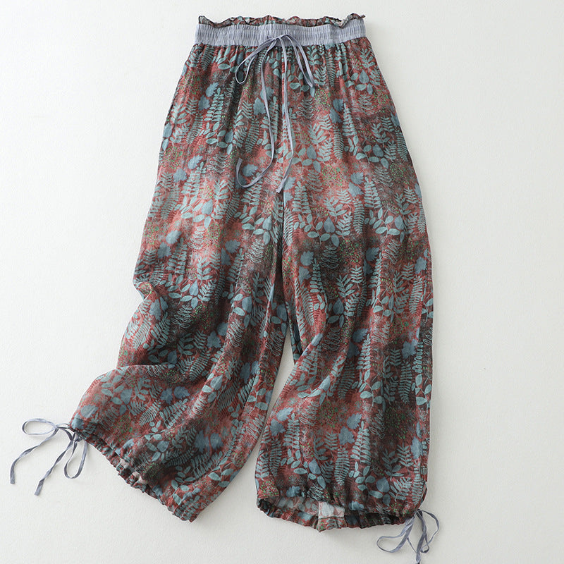 THE MARZIA | LINEN TAPERED PANTS