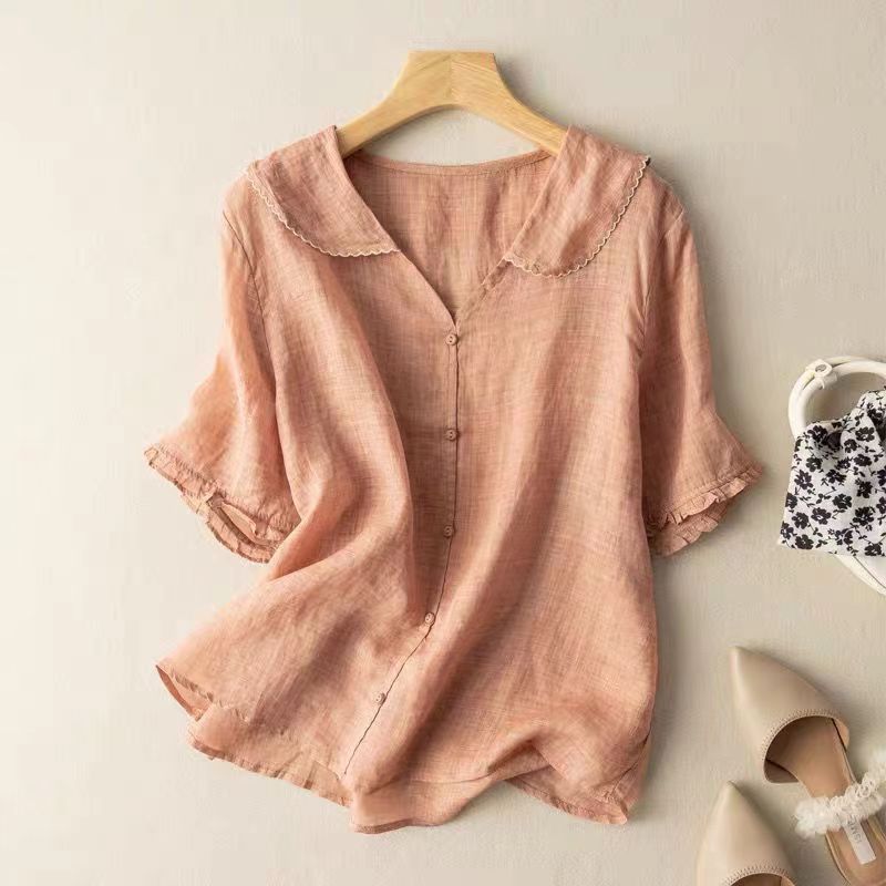 THE MAELIE | RELAXED LINEN BLOUSE