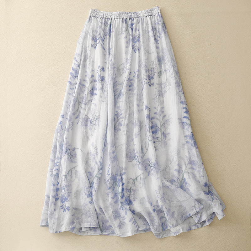 THE AVENYA | BREEZE LINEN SKIRT