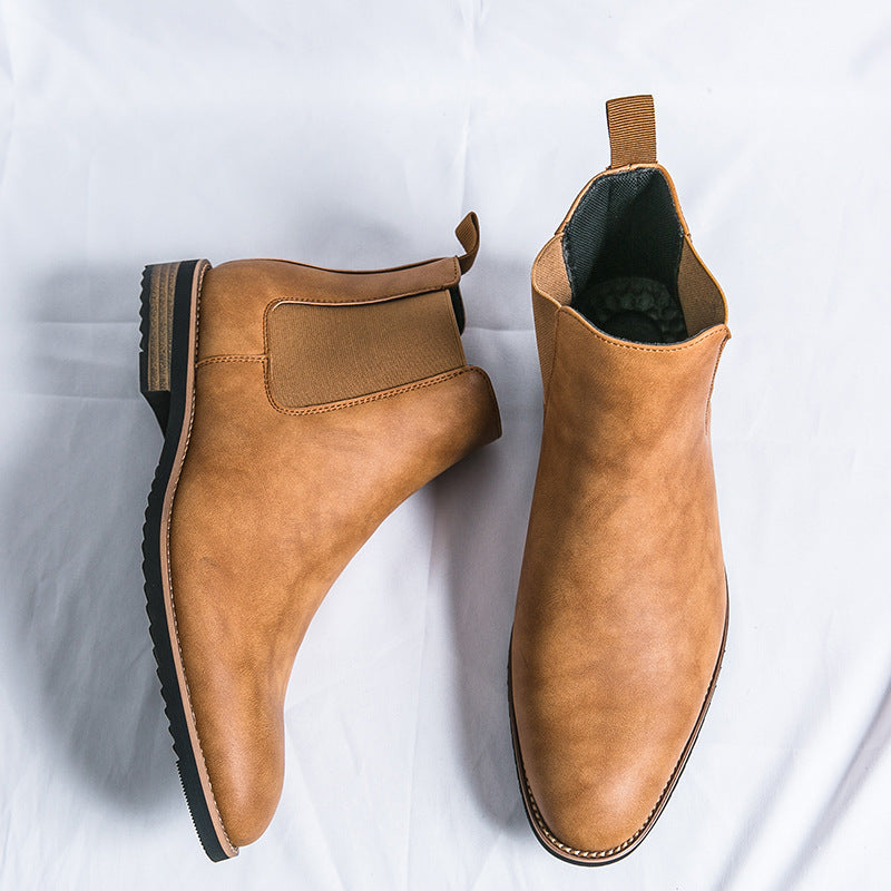 THE WELLINGTON | LEATHER CHELSEA BOOTS