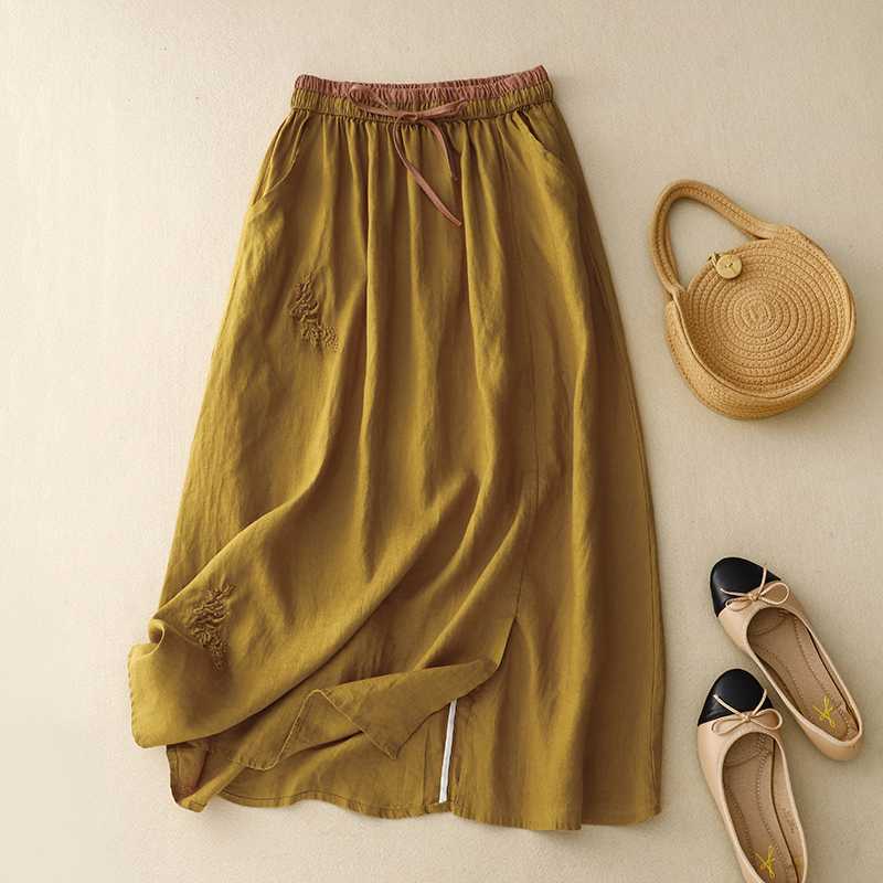 THE RICA | LINEN SKIRT