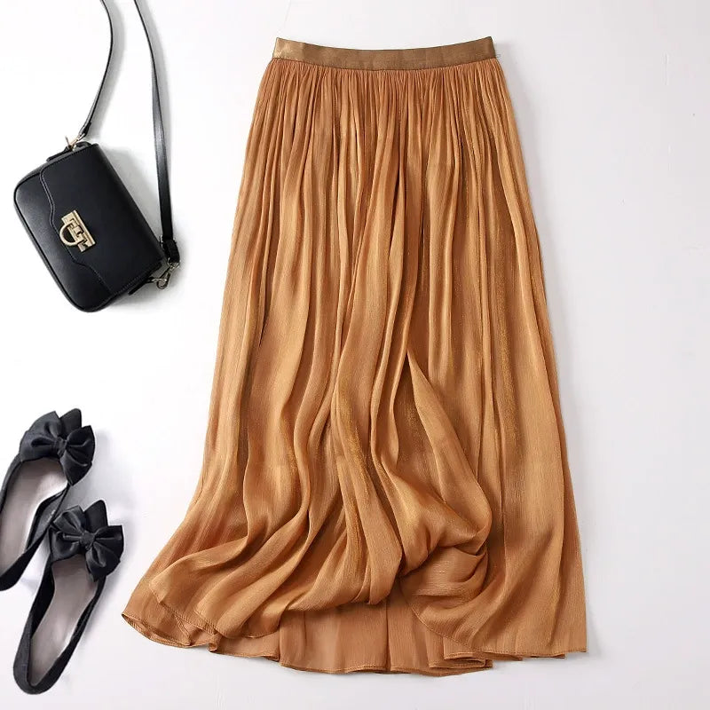 THE DIANA | FLOW LINEN SKIRT