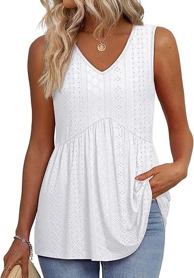 THE NORA | FLOWY SLEEVELESS TANK TOP