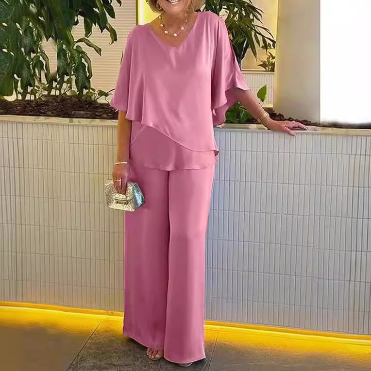 THE MARTHA | EASY WIDE-LEG SET