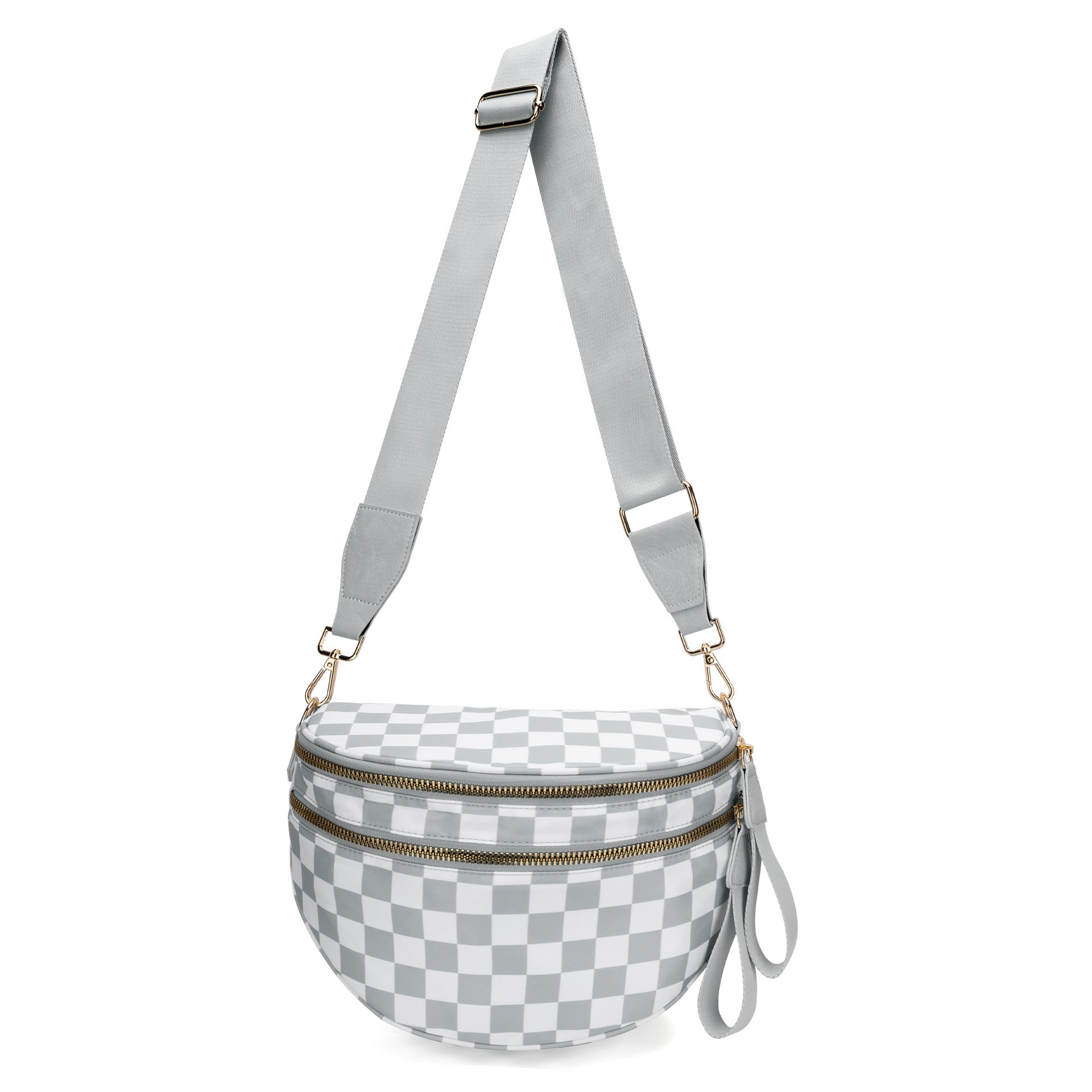 THE KAYA | MODERN CHECK BUM BAG