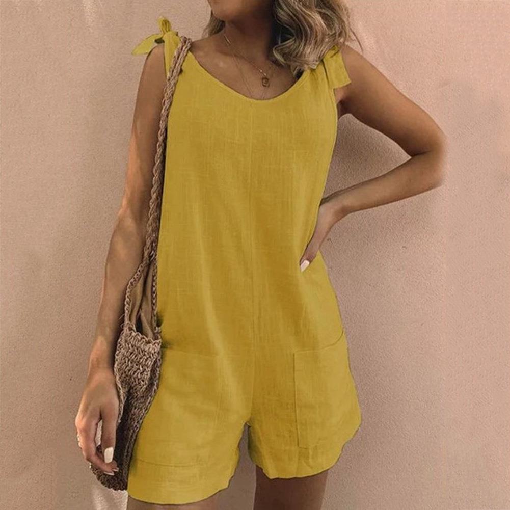 THE BREA | ELEGANT CASUAL LINEN JUMPSUIT