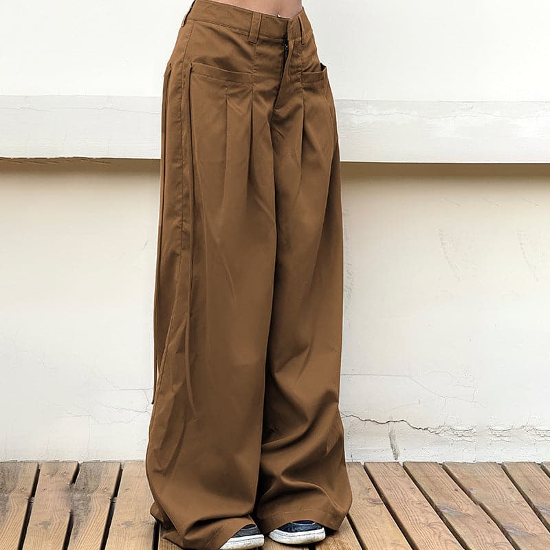 THE LYNDRA | RELAXED PLEATED WIDE-LEG PANT