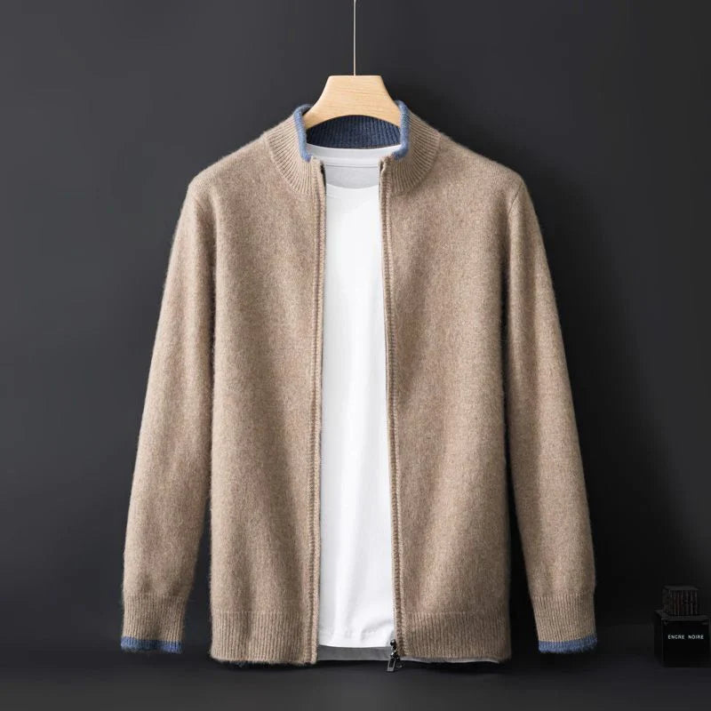 THE RIKU | CASHMERE ZIP JACKET
