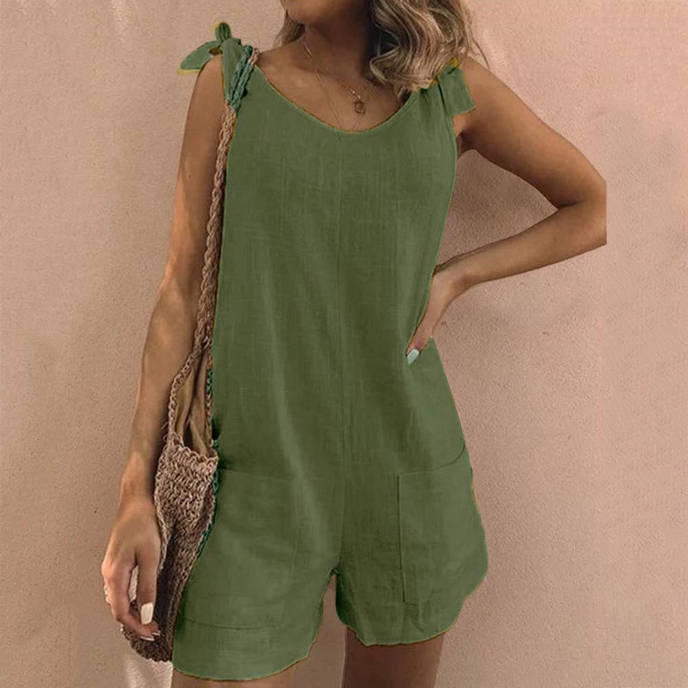THE BREA | ELEGANT CASUAL LINEN JUMPSUIT