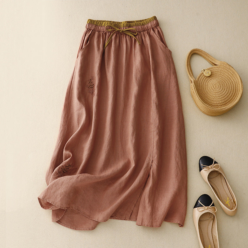 THE RICA | LINEN SKIRT