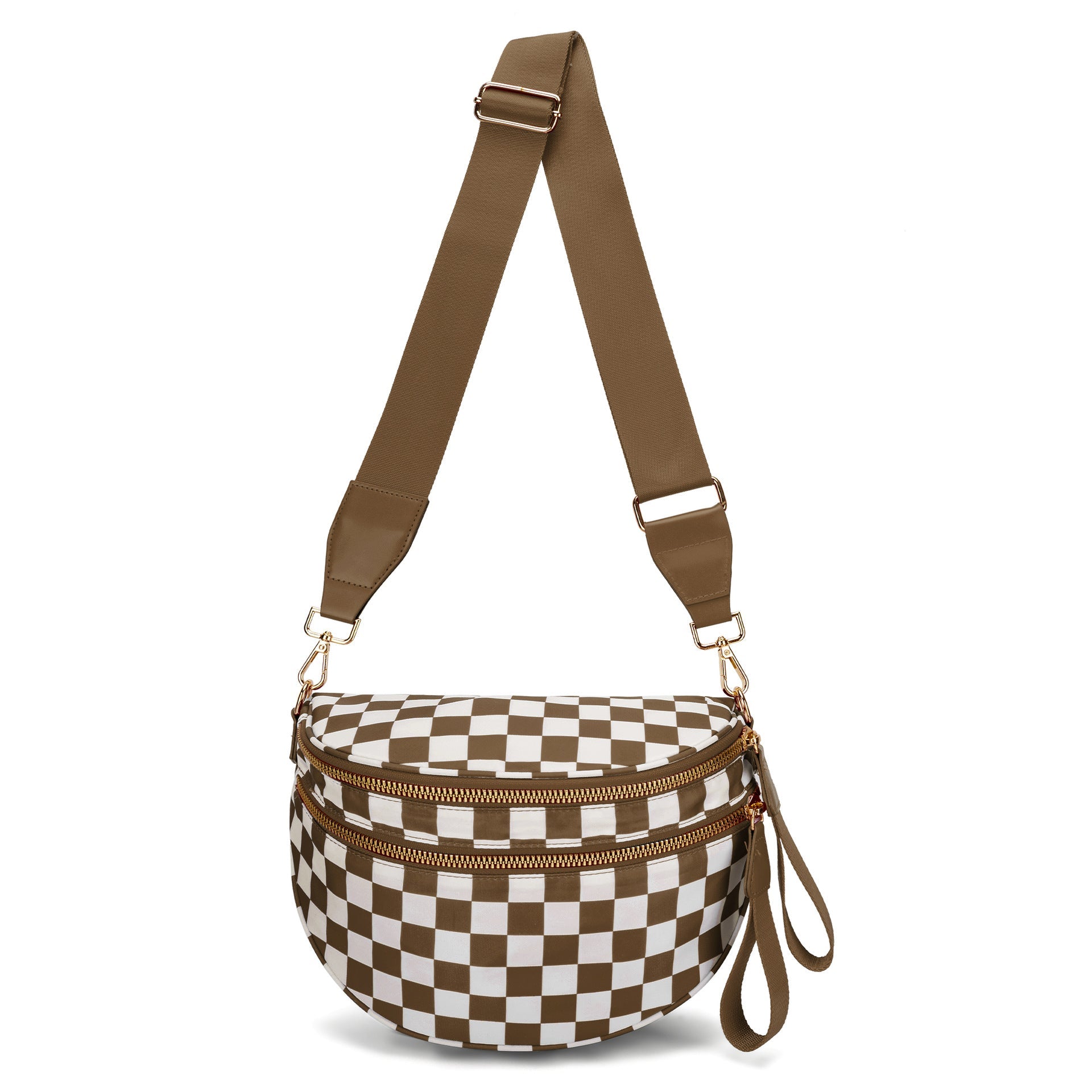 THE KAYA | MODERN CHECK BUM BAG