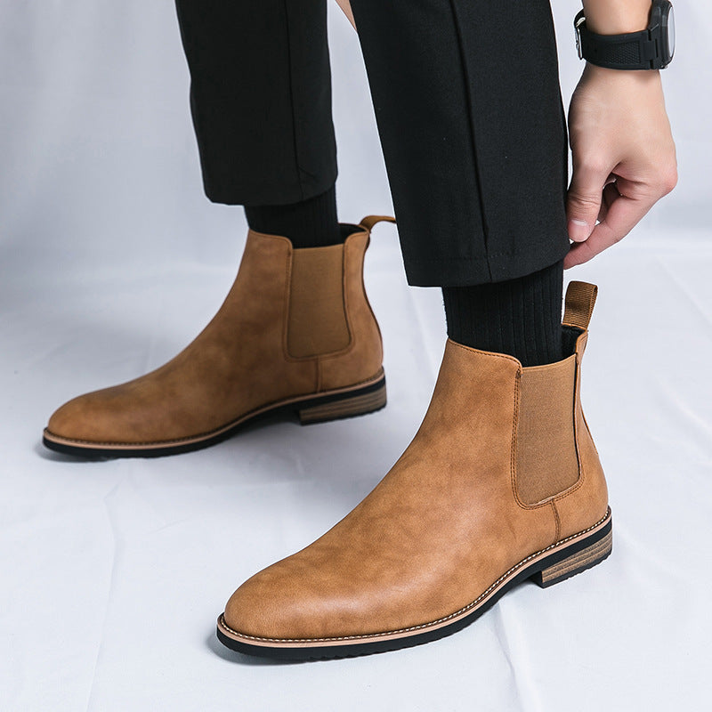 THE WELLINGTON | LEATHER CHELSEA BOOTS