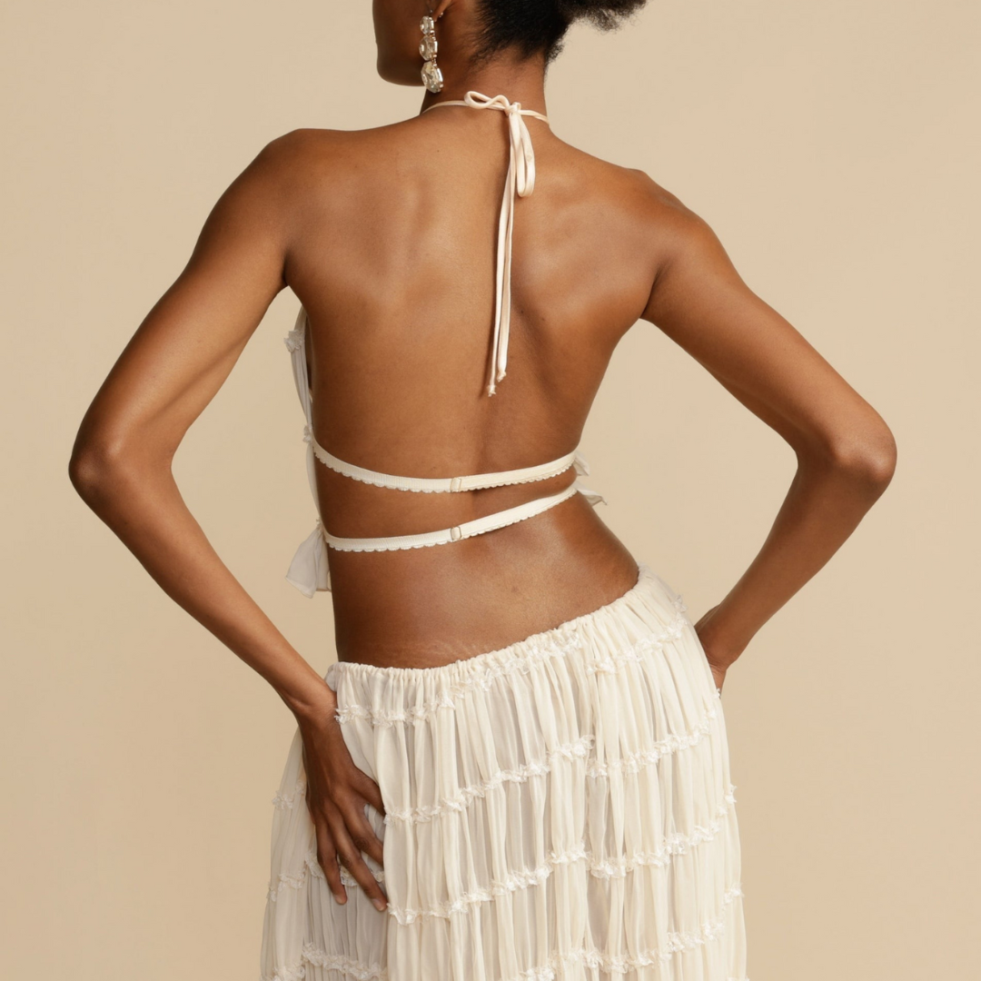 THE WENDY | HALTER TOP & SKIRT SET