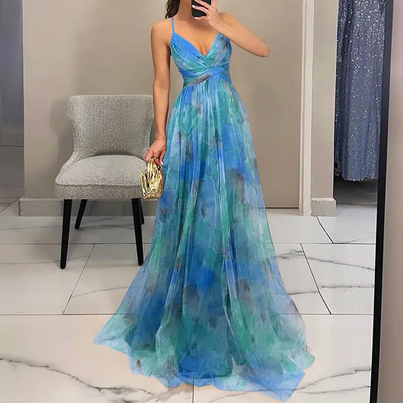 THE GISELLE | BLOOMING FLORAL MAXI DRESS