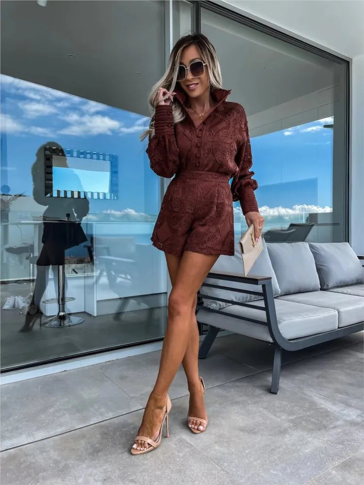 THE LESLEY | ELEGANT LACE ENSEMBLE