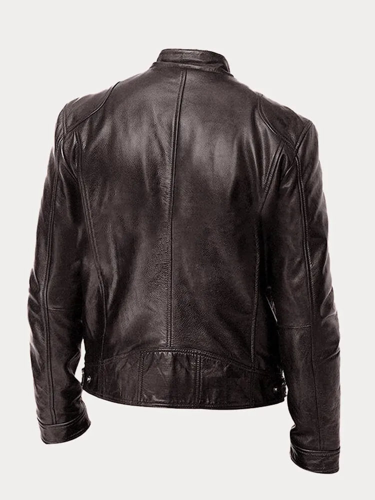 THE RONAN | CLASSIC LEATHER JACKET