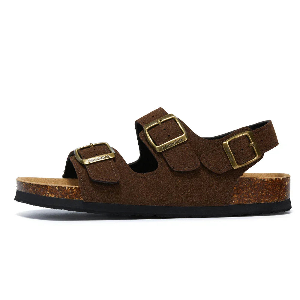 THE MAPLE DRIFT | SANDAL DARK BROWN