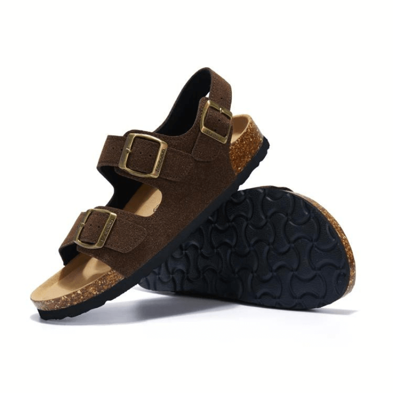 THE MAPLE DRIFT | SANDAL DARK BROWN