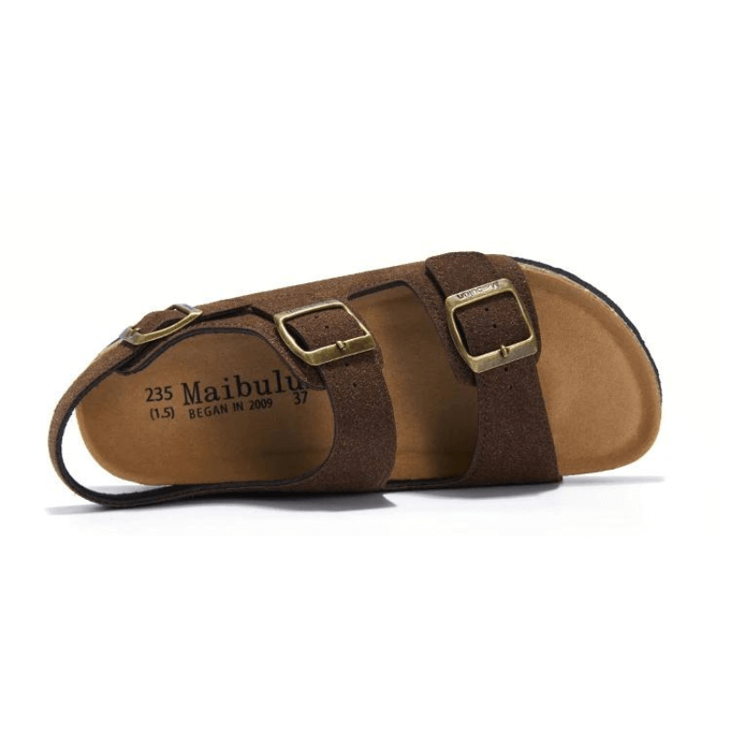 THE MAPLE DRIFT | SANDAL DARK BROWN