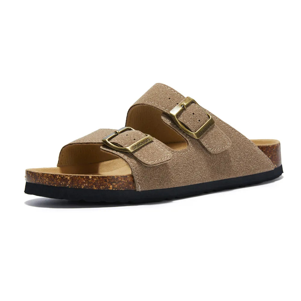 THE TUNDRA LITE | SUEDE SANDALS KHAKI