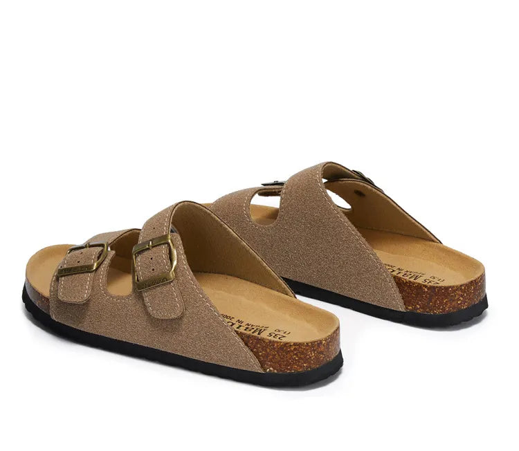 THE TUNDRA LITE | SUEDE SANDALS KHAKI