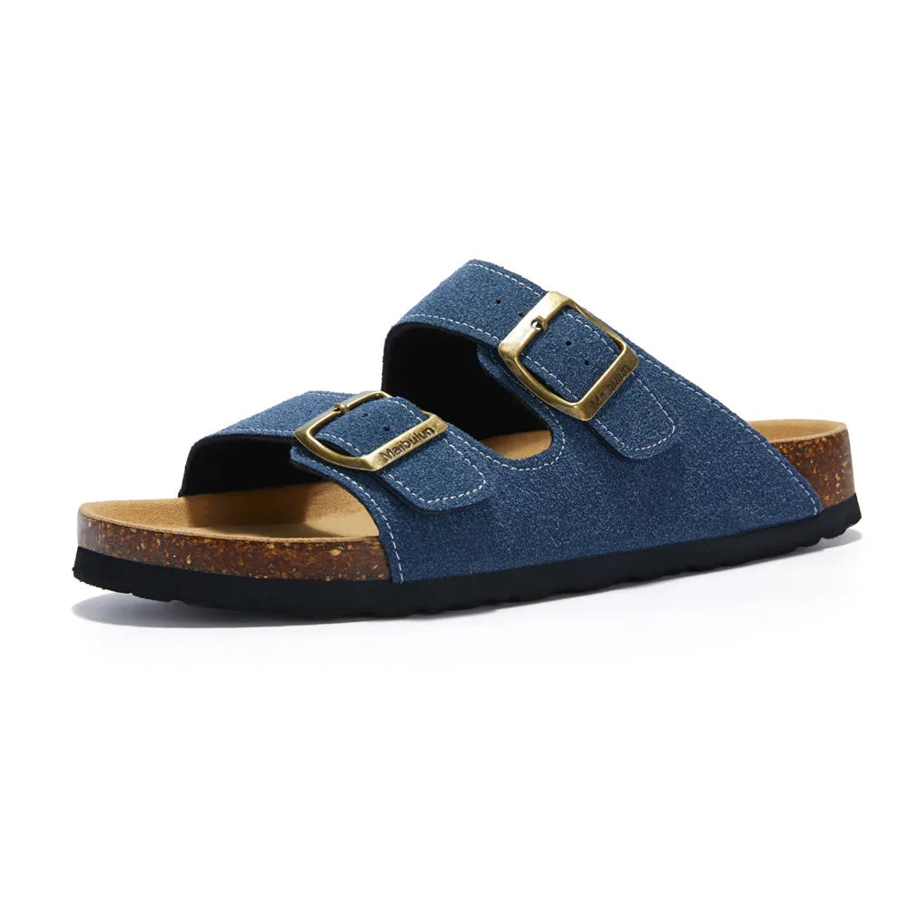 THE TUNDRA LITE | SUEDE SANDALS BLUE