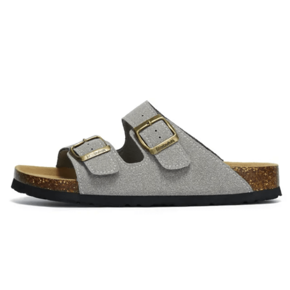 THE TUNDRA LITE | SUEDE SANDALS LIGHT GREY