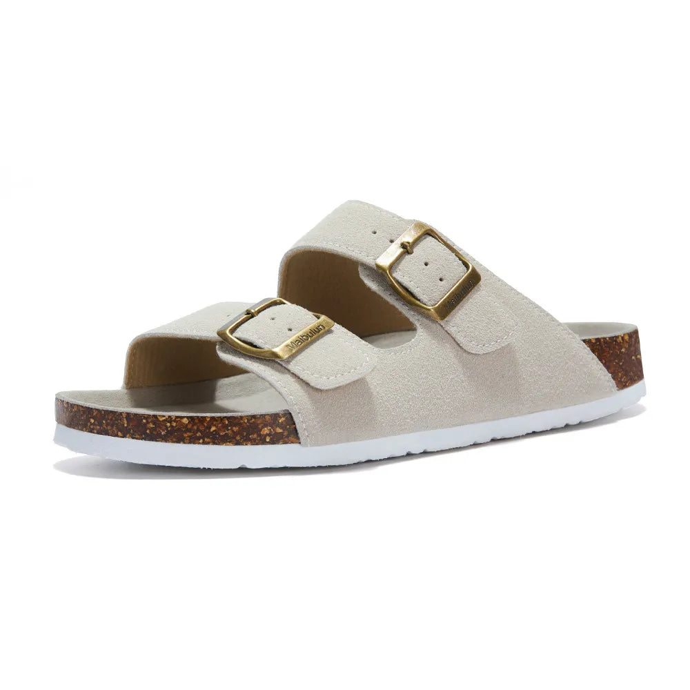 THE TUNDRA LITE | SUEDE SANDALS EGGSHELL