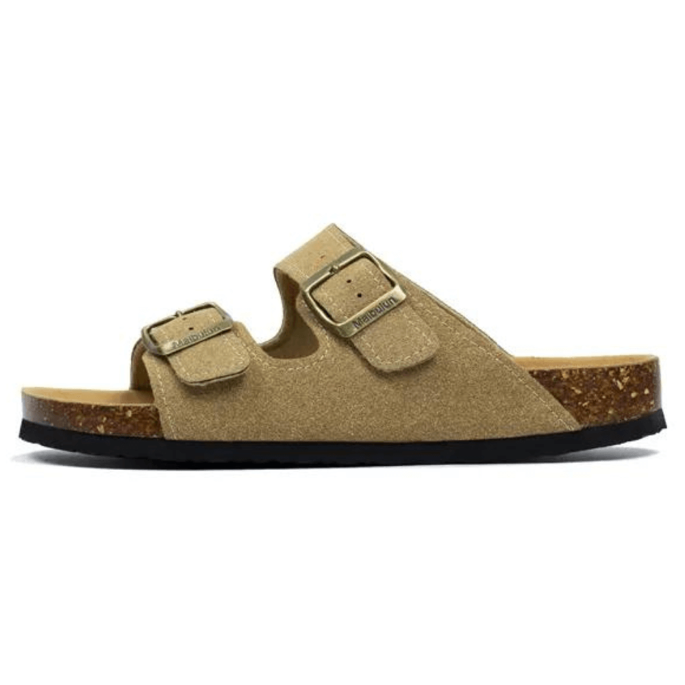 THE TUNDRA LITE | SUEDE SANDALS LIGHT BROWN