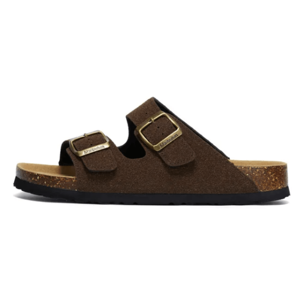 THE TUNDRA LITE | SUEDE SANDALS DARK BROWN