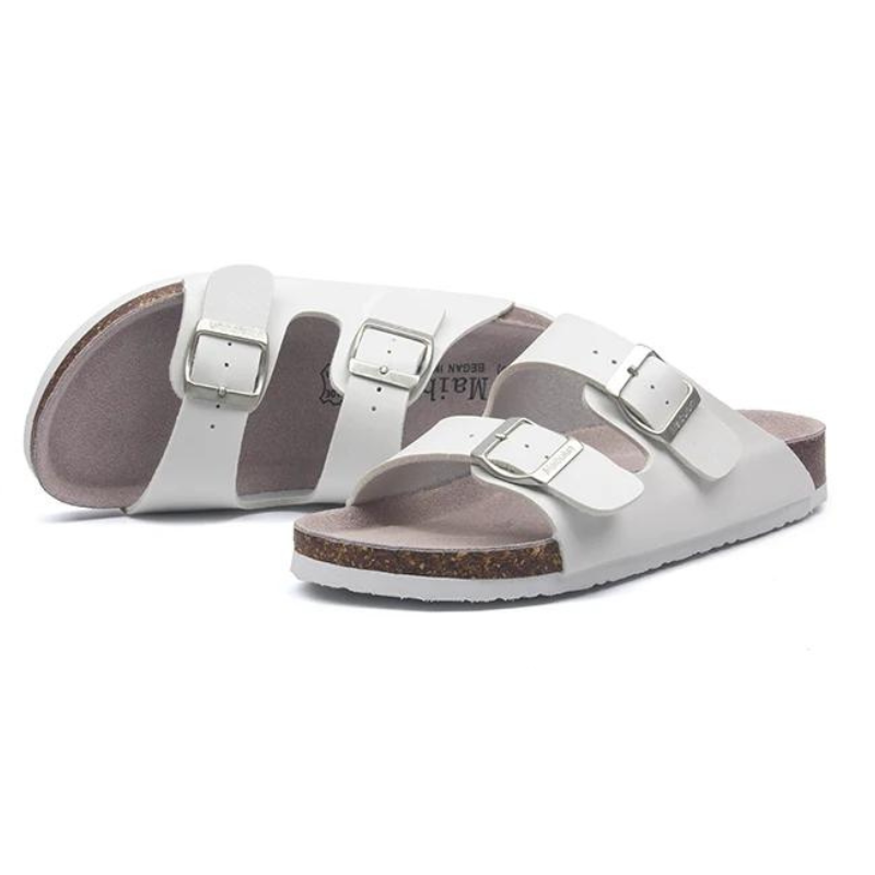 THE TUNDRA LITE | LEATHER SANDALS WHITE