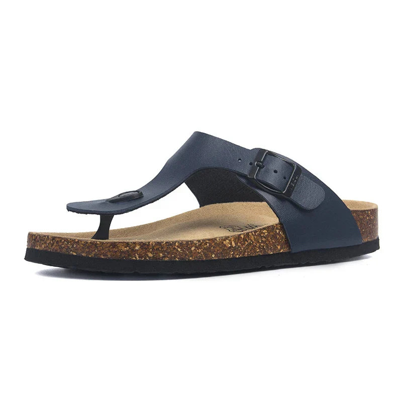 THE ALGONQUIN | SANDALS NAVY BLUE